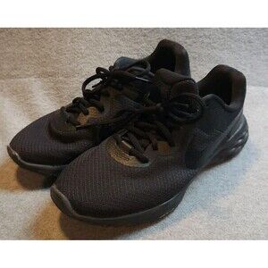 Nike Revolution 6  Black Running Shoes Sneakers DC3729 001 Womens Size 9.5